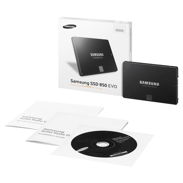 Samsung 850 EVO 500GB 2.5 Inch SATA III Internal SSD